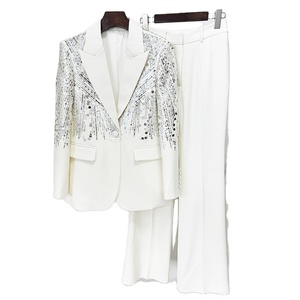 Ensemble deux pièces en toile solide de qualité supérieure pour femmes, couleurs personnalisées, 100% coton, écologique, pantalon court et long, streetwear - Product Image 6