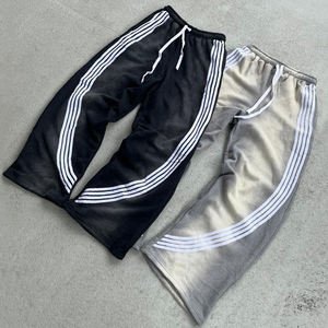 Pantalones acampanados de cintura alta para mujer, pantalones de algodón a la moda, estilo retro y casual para el día a día. - Product Image 3