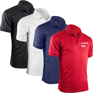 Polo en coton uni personnalisé, impression sur mesure, polo de travail pour homme, polo avec logo, fabrication OEM pour homme. - Product Image 3