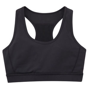 Soutien-gorge de sport sans couture pour femme, maintien élevé, avec logo frontal, bretelles réglables, tissu respirant pour le yoga - Nouvelle Arrivée - Product Image 3