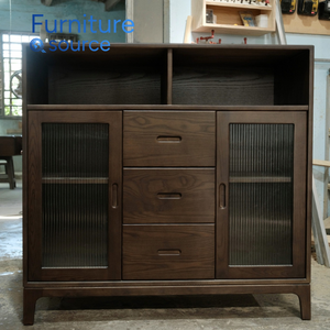 Buffet en bois de luxe-Buffet moderne personnalisé avec rangement multifonctionnel pour salon-Fabriqué au Vietnam - Product Image 1