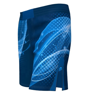 Shorts MMA sans couture respirants et très extensibles pour adultes - Performance en salle de sport, grappling, BJJ, combat, entraînement unisexe en cage - Product Image 2
