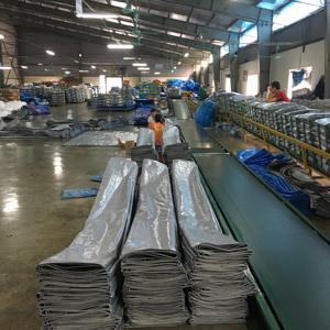 Bâche en PE argentée, robuste, imperméable, résistante aux UV, de haute qualité, K-Tarp Vina, épaisseur personnalisable, moulage, découpe, meilleur OEM - Product Image 4