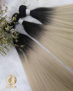Extensions de cheveux blonds vietnamiens non transformés bruts vierges 100% de haute qualité - Product Image 5