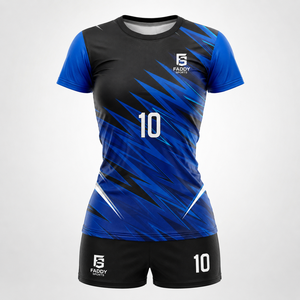 Custom Professional Volleyball Uniform Set Breathable Sublimation Team Jersey <b>Shorts</b> Quick Dry Athletic Sportswear for <b>Women</b> Men - Product Image 1