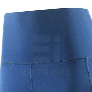 High Stretch Breathable Yoga Shorts for Women-Fitness Gym Wear High Waist Elastic Waist Spandex/Nylon Material <b>Push</b> up Design - Product Image 5
