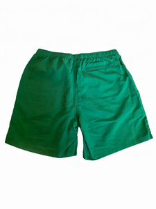 Shorts de sport décontractés pour hommes avec logo personnalisé, taille 6XL, en nylon, avec cordon de serrage, couleur unie, anti-plis, respirants, pour la natation - Product Image 3