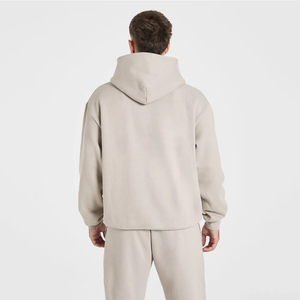 Sudadera con Capucha Personalizada al por Mayor para Hombre, Estilo Casual, Oversize, Manga Larga, con Bolsillos, Tejido Polar, Cortavientos, Puños y Dobladillo Acanalados - Product Image 4