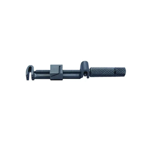 Système de maintien de matrice dentaire noir à poignée moletée, instrument chirurgical manuel de classe I Shuja Surgico - Product Image 1