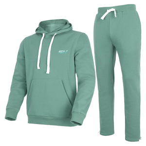 Ensemble de survêtement pour homme personnalisé, respirant, épais, à motif uni, avec col à capuche et coupe décontractée – Nouveauté tendance - Product Image 1