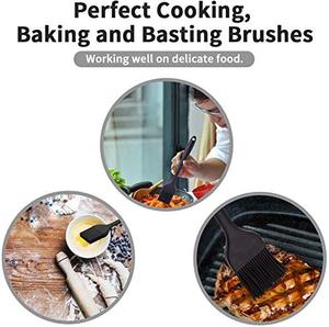 Brosse à huile en silicone lavable de haute qualité pour crêpes et pâtisseries, idéale pour le barbecue – Article de gros très demandé - Product Image 4