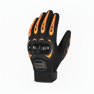 Guantes Tácticos para Motocicleta para Todo Clima, de Cuero, con Protección de Nudillos Duros, Equipo Profesional de Carreras para Hombre, para Exteriores 2026 - Product Image 5