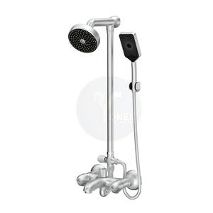 Service OEM, prix abordable : Ensemble de douche Margala avec pommeau de douche fin à jet de pluie, commande de mélangeur de précision et finition soignée pour un usage quotidien - Product Image 4