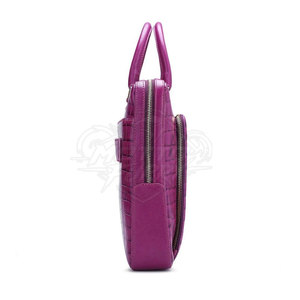Modern Genuine Leather Laptop Bags Water Resistant Casual Eco-Friendly Spacious <b>Storage</b> <b>Computers</b> Documents Travel Office - Product Image 2