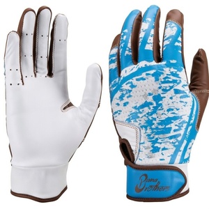 ถุงมือตีเบสบอลโลโก้แบบกำหนดเอง ถุงมือตีเบสบอลหนังกันลื่นระดับมืออาชีพสำหรับผู้เล่นเบสบอลผู้ใหญ่และเยาวชน - Product Image 5