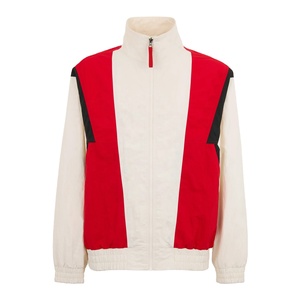 Custom Logo Breathable Front Zipper Windbreaker Jacket Crinkle Memory Fabric For Outdoor Windbreaker Jacket - Product Image 1