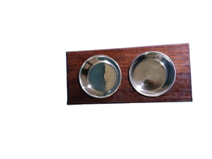 Nuevos Comederos y Bebederos Resistentes de Madera para Perros con Soporte de Acero Inoxidable, Estación de Alimentación para Mascotas - Product Image 2