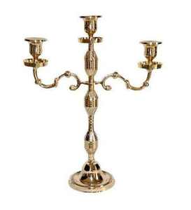 Candelabro Nuevo Chapado en Oro para Navidad, Decoración Interior de Lujo, Iluminación Romántica para Mesa de Comedor, Candelabro Clásico para Decoración del Hogar - Product Image 6
