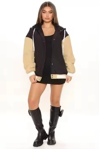 <b>Sheepskin</b> Design Genuine Leather Windproof Breathable Heated Embroidered Women Leather <b>Jacket</b> Customize Embroidery - Product Image 5