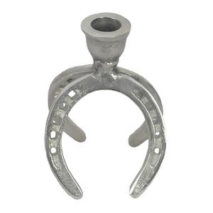 Anti Slip Horse <b>Shoe</b> Pillar Candle Stand Handmade Metal Candle <b>Holder</b> for Table Decoration Wholesale Factory Price - Product Image 2