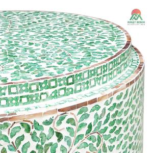 Table console en nacre de haute qualité, fabrication OEM ; table basse en nacre faite sur mesure pour la décoration du salon. - Product Image 2