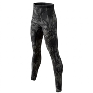 Pantalones de compresión para hombre, de secado rápido, que absorben la humedad, para correr, gimnasio y entrenamiento. - Product Image 1