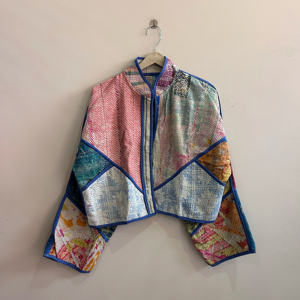 Wholesale Lot Of <b>Kantha</b> Quilted Handmade Boho <b>Jacket</b> Vintage Reversible One Size <b>Jacket</b> - Product Image 1