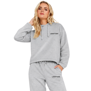 Womens Pullover Hoodie Tracksuit Casual Fleece <b>Two</b> <b>Piece</b> <b>Lounge</b> <b>Set</b> Relaxed Fit Long Sleeve Hooded Activewear Gym Workout Outfit - Product Image 3