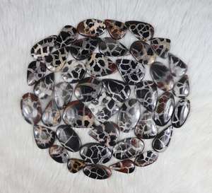 Vente en gros de cabochons et perles en septarien noir naturel de qualité supérieure pour la fabrication de bijoux - Product Image 4