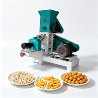 Máquina eléctrica recién mejorada para alimentos inflados, máquina extrusora para hacer aperitivos, máquina para hacer palomitas de arroz