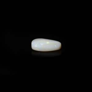 Natural Larimar Amber Pear Gemstone 6.15 Carat Loose Opal for Fine Jewelry - Product Image 3