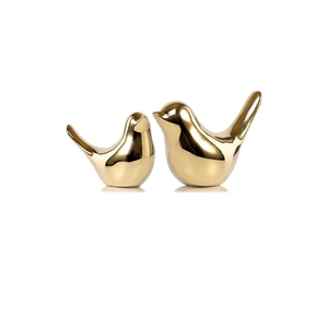 Statuette di Uccelli Dorati in Stile Moderno, Ornamenti Decorativi per Casa, Soggiorno, Camera da Letto, Ufficio, Scrivania, Cabina - Product Image 1