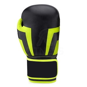 Gants de boxe en cuir personnalisés pour l'entraînement, avec fermeture auto-agrippante et sangle de poignet réglable, pour arts martiaux – Vente en gros - Product Image 5
