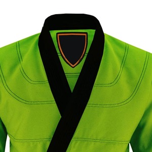 Kimono de Jiu Jitsu Brasileño Personalizado con Tejido Dorado, Uniforme de BJJ de Algodón para Competencia y Entrenamiento, Venta al Por Mayor, OEM, Marca Privada de Fábrica - Product Image 4