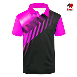 เสื้อโปโลผู้ชายแบบสวมหัว ดีไซน์พิเศษจาก Ryan Pro Gear พร้อมโลโก้สั่งทำ ปกเสื้อแบบพับได้ - Product Image 1