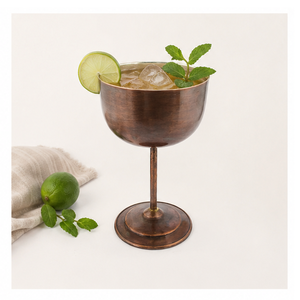 Handcrafted Pure Copper <b>Wine</b> <b>Goblet</b> With Antique Elegant Metal <b>Wine</b> Chalice For Home Bar Decor Luxury Hotel Drinkware On Sale - Product Image 4