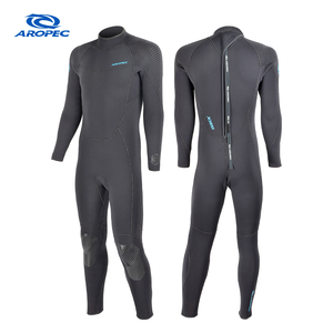Combinaison de plongée thermique Aropec Custom 3mm Super-Stretch L/S pour homme avec polaire, épaules antidérapantes, col ajustable, OEM/ODM - Product Image 1