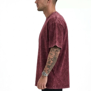 เสื้อยืดผู้ชายสไตล์วินเทจ ผ้าฝ้ายนุ่ม ทรงบ็อกซี่ แฟชั่นสตรีททันสมัย คุณภาพพรีเมียม ใส่สบายทุกวัน - Product Image 3