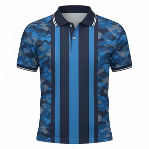Polo de Manga Corta Transpirable para Hombre, Camiseta Polo para Hombre, Diseño Suave, Uso Duradero y Comodidad Diaria Total - Product Image 1