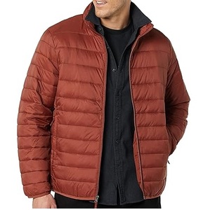 New Arrival Winter Season Puffer Jackets OEM <b>Padded</b> Parka Mens Zipper Up Outdoor Sports Puffer Jackets Lightweight Custom Logo - Product Image 5