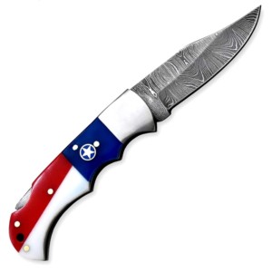 Cuchillo Plegable de Acero de Damasco Hecho a Mano OEM de 3.30 Pulgadas, de Alta Calidad, al por Mayor, a Bajo Precio, de Tendencia - Product Image 5