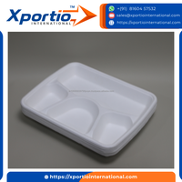 Assiette carrée robuste en bagasse écologique, compatible micro-ondes et congélateur, vaisselle jetable en fibre de canne à sucre, compostable