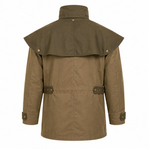 Nouvelle Arrivée Manteau Long Homme Automne Hiver Simple Boutonnage Chaud Doux Motif Carreaux Résistant au Froid - Product Image 1