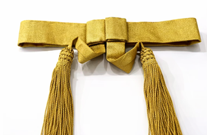 Cinturón de cintura ceremonial multicolor – Elegante accesorio para vestido formal con detalles dorados para eventos y ocasiones especiales - Product Image 2