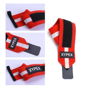 Bandes de soutien pour poignets personnalisées avec logo, respirantes, douces, légères, pliables, unisexes, pour la musculation, l'entraînement en salle de sport, professionnelles - Product Image 4