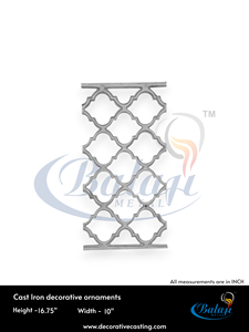 Pièces de portail en fonte de précision Balaji Metals BM-240, moulage par sablage super haute pression, poli à haute brillance, couleur grise - Product Image 3