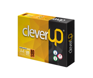 Papel para Impresora Clever A4 80, Blancura 92%, Tamaño 210x297 mm, 80 g/m², 5 Resmas, 500 Hojas por Resma, 5 Resmas por Caja - Product Image 1