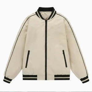 เสื้อแจ็คเก็ตหนังแท้ลายนูนสำหรับผู้ชายเสื้อแจ็กเก็ตมอเตอร์ไซต์กลับด้านได้พิมพ์โลโก้ออกแบบได้ตามต้องการ - Product Image 2