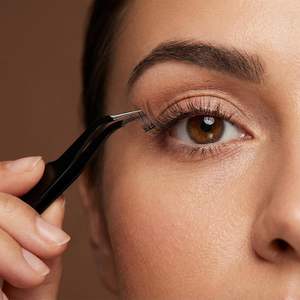 Pinces à cils de haute qualité à pointe fine pour la pose des cils, avec poignée antidérapante, en promotion - Product Image 5