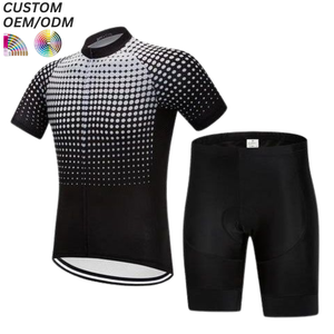 Conjunto de Ciclismo Personalizado, Transpirable, de Secado Rápido, Maillot y Culotte de Ciclismo, Ropa Deportiva de Compresión Unisex, Soporte OEM ODM para Pedidos al por Mayor - Product Image 4